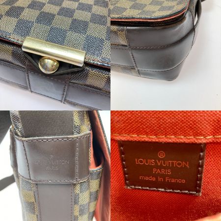 LOUIS VUITTON ルイヴィトン ダミエ バスティーユ ショルダーバッグ キャンバスストラップ N45258  ブラウン｜中古｜なんでもリサイクルビッグバン