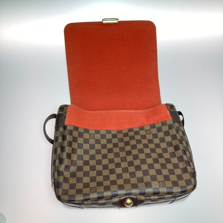  LOUIS VUITTON ルイヴィトン ダミエ バスティーユ ショルダーバッグ キャンバスストラップ N45258 ブラウン