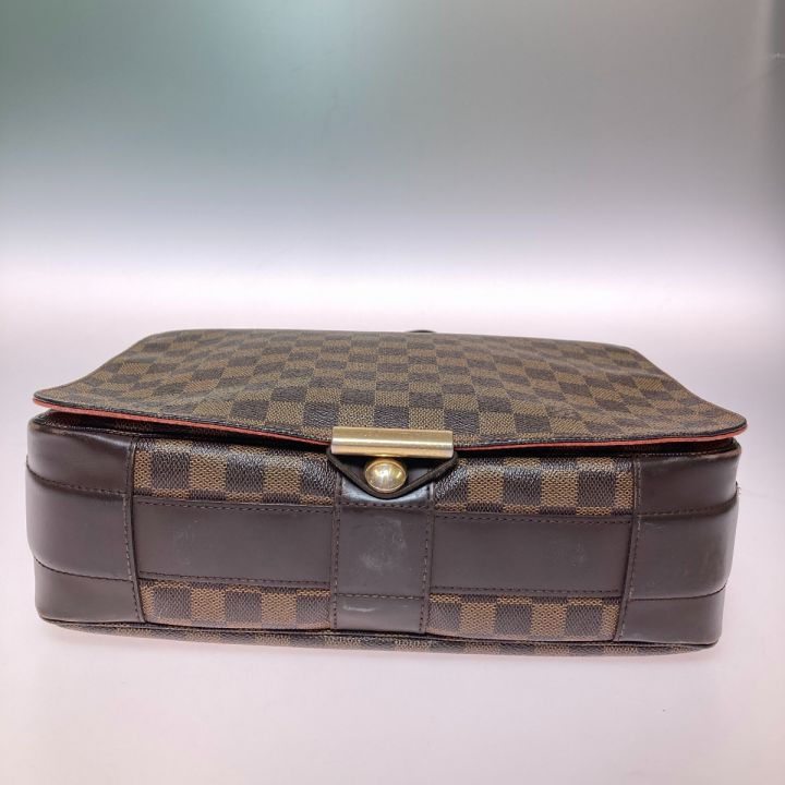 LOUIS VUITTON ルイヴィトン ダミエ バスティーユ ショルダーバッグ キャンバスストラップ N45258  ブラウン｜中古｜なんでもリサイクルビッグバン