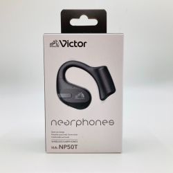 ◎◎ Victor ビクタ ワイヤレスイヤホン オープンイヤータイプ 耳掛け Bluetooth HA-NP50T ブラック 501 Sランク