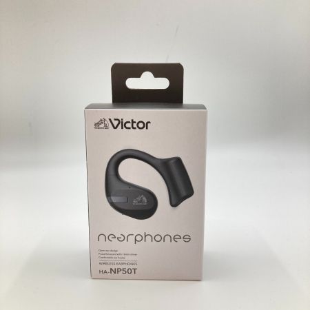  Victor ビクタ ワイヤレスイヤホン オープンイヤータイプ 耳掛け Bluetooth HA-NP50T ブラック 556