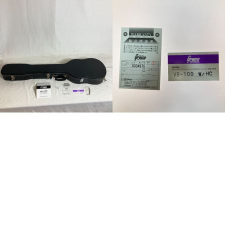  Greco グレコ(楽器) エレキベース 2003年製 日本製 ケース付 VB-100