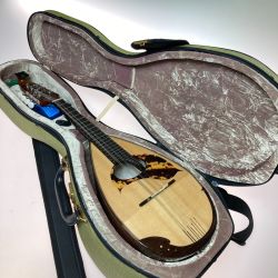 ◎◎ 落合 マンドリン 落合 M-8 1弦切れ ハードケース付 弦楽器 現状渡し M-8 Cランク