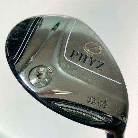  Bridgestone ブリヂストン PHYZ ファイズ 4UT 22° ユーティリティ PZ-506U R-MK