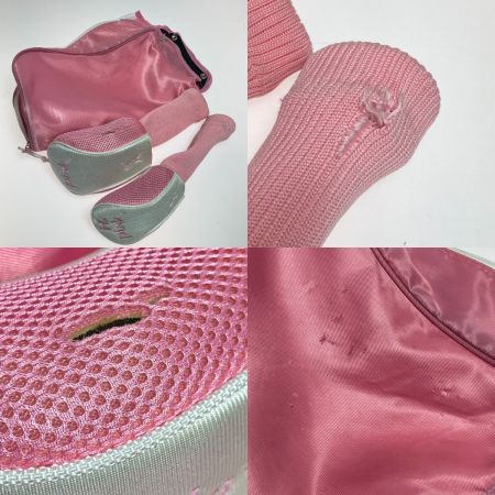  PINK ピンク ジュニア ゴルフセット 1W.UT.7I.9I.PT 5本セット ダメージ多 現状品