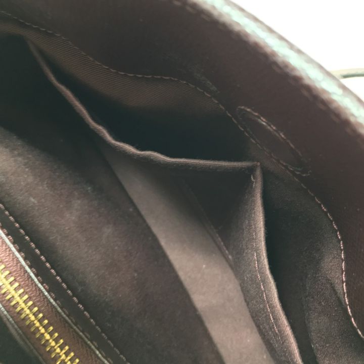 COACH コーチ スタッズ 2WAY バッグ F35221 ボルドー - 中古バッグ