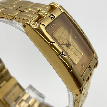  ELGIN エルジン 腕時計 クォーツ インゴット 1g プレート入り FK-1153-E ゴールド