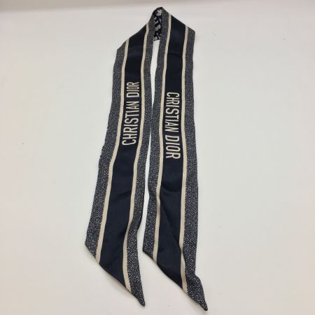  Christian Dior クリスチャンディオール オブリーク　トロッター　ミッツァ　スカーフ　バンドー 箱付き