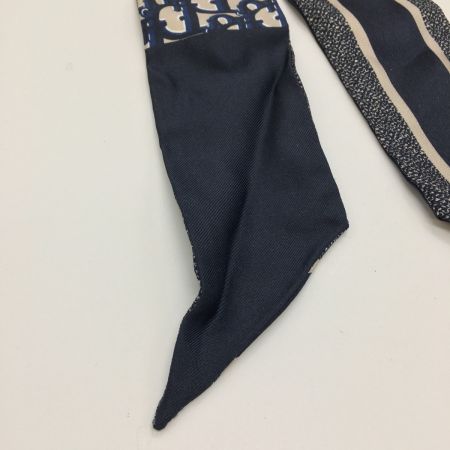  Christian Dior クリスチャンディオール オブリーク　トロッター　ミッツァ　スカーフ　バンドー 箱付き