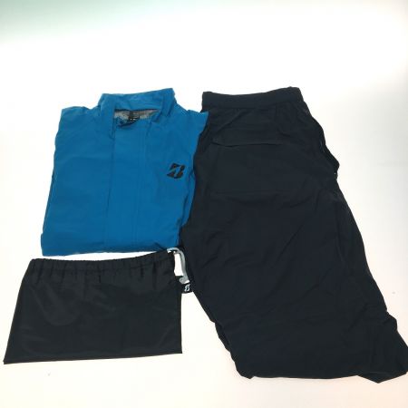  Bridgestone ブリヂストン 水神 レイン上下セット　3Ⅼ ターコイズ