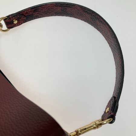  COACH コーチ ハンドバッグ ショルダーバッグ バケットバッグ クロスボディ 2way C8901 ボルドー