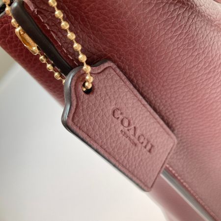  COACH コーチ ハンドバッグ ショルダーバッグ バケットバッグ クロスボディ 2way C8901 ボルドー