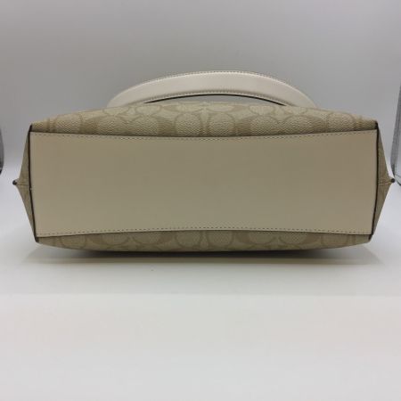  COACH コーチ モリー バケット バッグ シグネチャー キャンバス CA561 ベージュ
