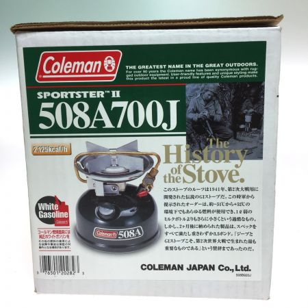  Coleman コールマン スポーツスター（Ｒ）II　508A700J  ガソリンシングルバーナー
