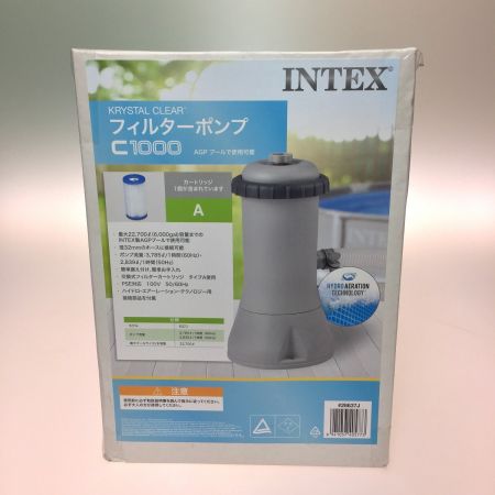  INTEX KRYSTAL　CREAR　フィルターポンプＣ1000 AGPプールで使用可能