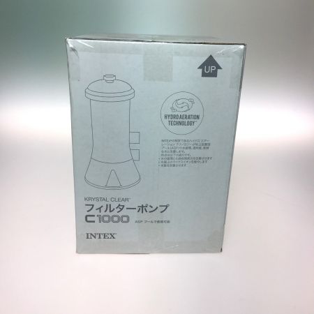  INTEX KRYSTAL　CREAR　フィルターポンプＣ1000 AGPプールで使用可能