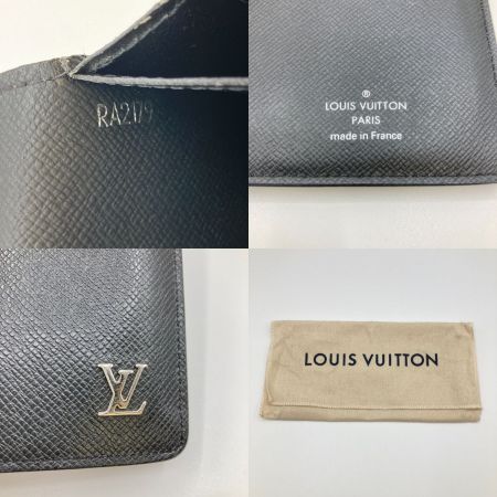  LOUIS VUITTON ルイヴィトン タイガ ポルトフォイユ ブラザ 長財布 M30285 ブラック