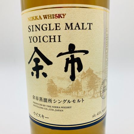 【北海道内限定発送】 YOICHI 余市/ニッカウイスキー 余市蒸留所 シングルモルト ウイスキー 700ml 45度 未開栓