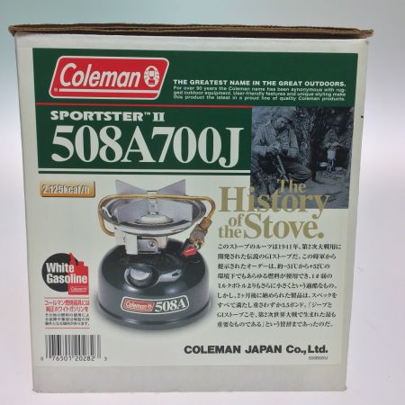  Coleman コールマン スポーツスター（Ｒ）II　508A700J  ガソリンシングルバーナー