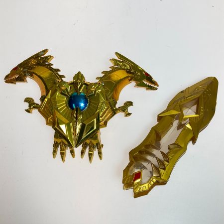  タカラトミー 魔弾戦記リュウケンドー DXアルティメットドラゴン メッキ剥がれ ダメージ多