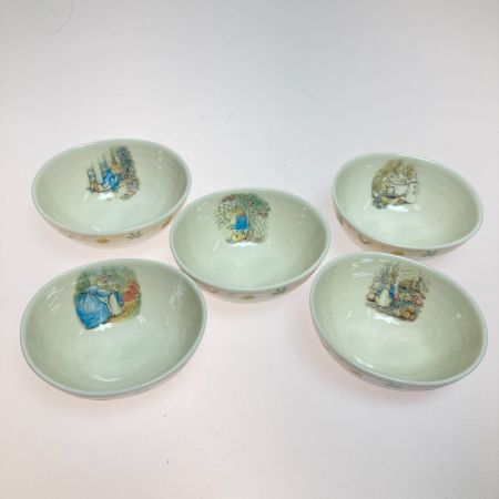  ヤマカ yamaka ピーターラビット 木箱入 たまご鉢揃 5客