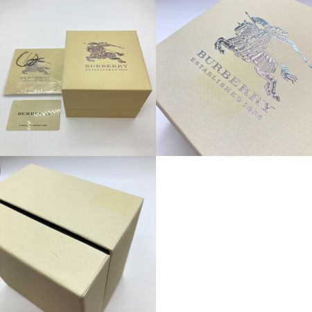  BURBERRY バーバリー The City シティ クォーツ  腕時計 ユニセックス チェック柄ベルト BU9026 箱付