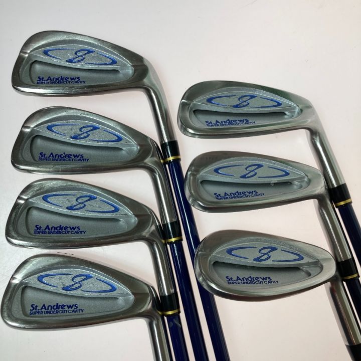 St.Andrews セントアンドリュース SUPER UNDERCUT CAVITY 5-9.P.S 7本 アイアンセット レディース｜中古｜なんでもリサイクルビッグバン