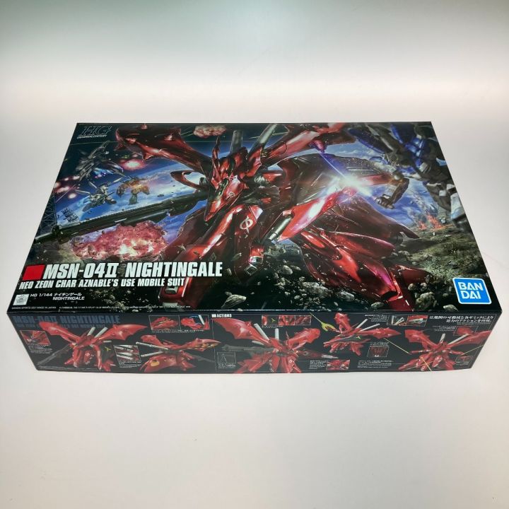 バンダイ 未組立 ガンプラ HGUC 1/144 ナイチンゲール 機動戦士ガンダム 逆襲のシャア ベルトーチカ・チルドレン  プラモデル｜中古｜なんでもリサイクルビッグバン