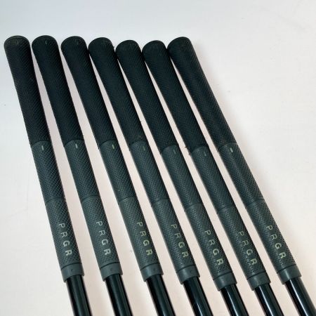  PRGR プロギア egg エッグ FORGED 5-9.P.S 7本 アイアンセット オリジナルシャフト M-40 SR