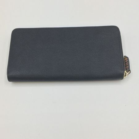  Paul Smith ポールスミス ジップストローグレイン2 ラウンドファスナー 長財布 ブラック
