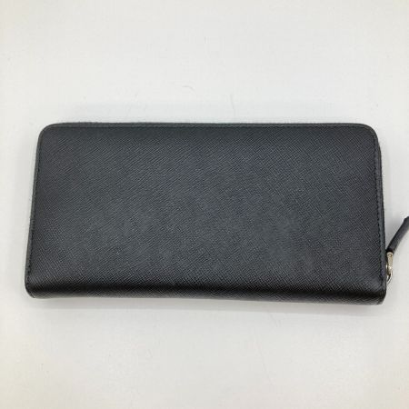  PRADA プラダ ラウンドファスナー財布 長財布 箱付 2ML317-2D1Q ブラック