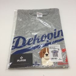 ◎◎  大谷翔平 デコピン SHOHEI OHTANI 「Dekopin Logo 」Tシャツ 杢グレー Sランク