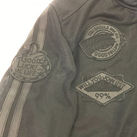  デグナー フード付きテキスタイルメッシュジャケット サイズ XL バイクウェア ブラック