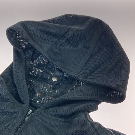  デグナー フード付きテキスタイルメッシュジャケット サイズ XL バイクウェア ブラック