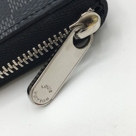  LOUIS VUITTON ルイヴィトン ダミエ・グラフィット ジッピー・コインパース N63076 ブラック