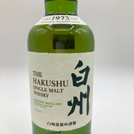【北海道内限定発送】 HAKUSHU 白州/サントリー 白州蒸留所 シングルモルトウイスキー 白州 700ml 箱無 ノンヴィンテージ 1973 未開栓