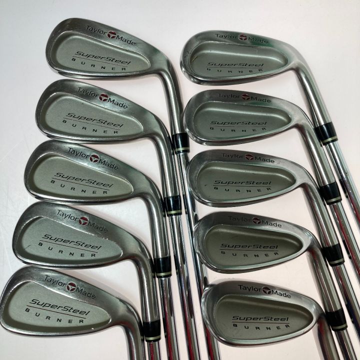 TaylorMade テーラーメイド Super Steel BURNER スーパースチール バーナー 3-9.P.A.S 10本 アイアンセット  N.S.PRO 950GH S｜中古｜なんでもリサイクルビッグバン