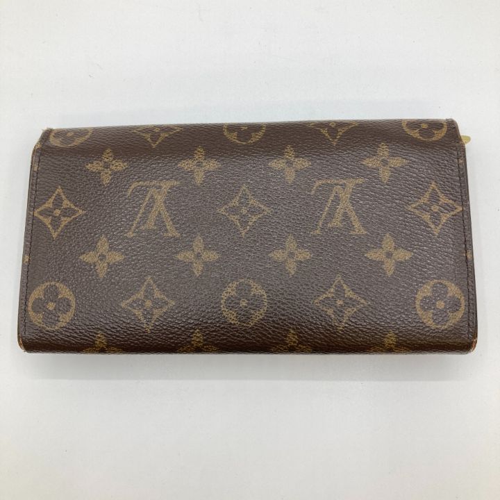 LOUIS VUITTON ルイヴィトン モノグラム ポルトフォイユサラ 長財布 M61734 ブラウン｜中古｜なんでもリサイクルビッグバン