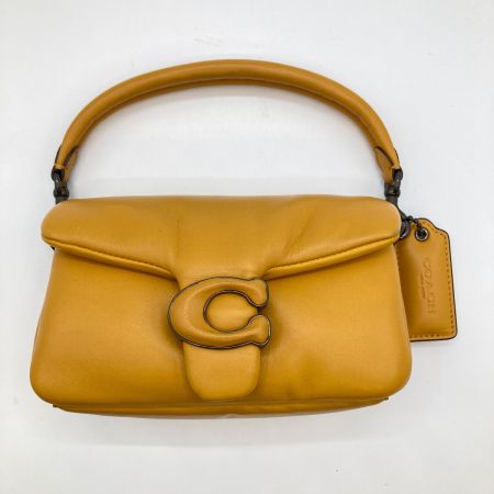  COACH コーチ ピロー タビー ショルダー バッグ 2WAYバッグ C3880 イエロー