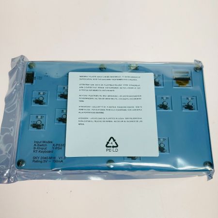  ITEFDTUTNE レバーレス アーケード コントローラー SKY 2040-M16 V1.3 本体未開封品 SKY 2040-M16 v1.3