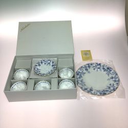 ◎◎ Noritake ノリタケ ブルーソレンティーノ サロンセット 6点セット プレート1点 カップ＆ソーサー5点 Sランク