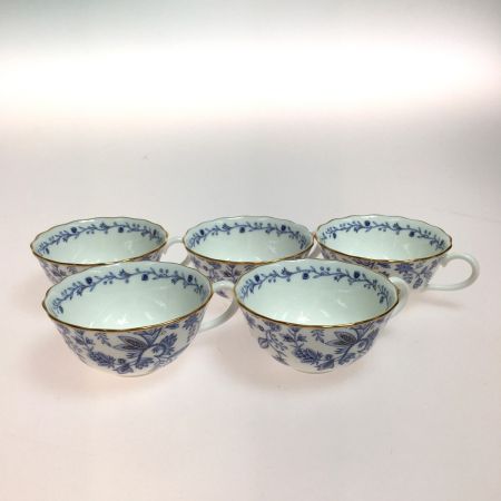  Noritake ノリタケ ブルーソレンティーノ サロンセット 6点セット プレート1点 カップ＆ソーサー5点