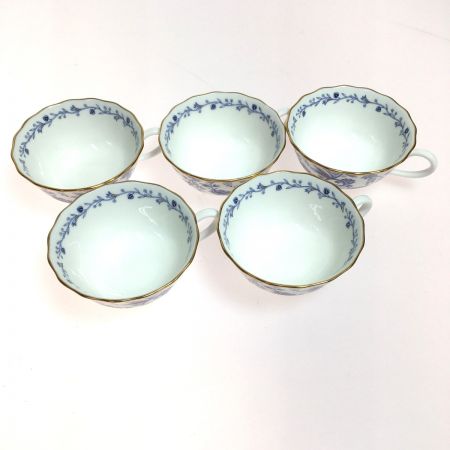 Noritake ノリタケ ブルーソレンティーノ サロンセット 6点セット プレート1点 カップ＆ソーサー5点｜中古｜なんでもリサイクルビッグバン