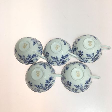  Noritake ノリタケ ブルーソレンティーノ サロンセット 6点セット プレート1点 カップ＆ソーサー5点