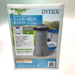◎◎ INTEX KRYSTAL CLEAR 　フィルターポンプⅭ1000 プール用 循環ろ過式 フィルターポンプ  Nランク