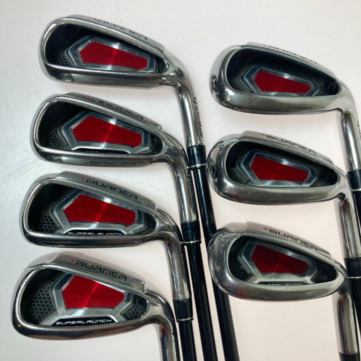 TaylorMade テーラーメイド BURNER SUPERLAUNCH 5-9.P.A 7本 アイアンセット FUBUKI 50  R｜中古｜なんでもリサイクルビッグバン