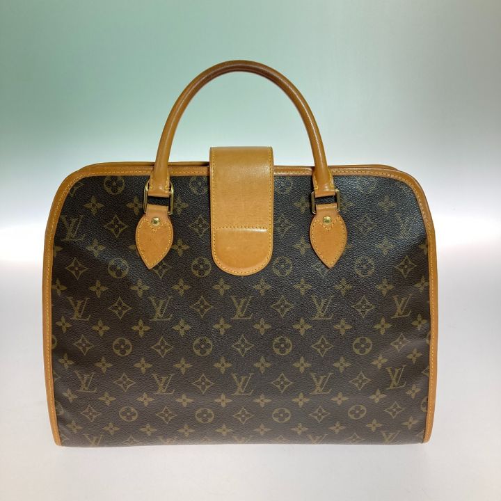 LOUIS VUITTON ルイヴィトン モノグラム リヴォリ ビジネスバッグ M53380 ブラウン｜中古｜なんでもリサイクルビッグバン