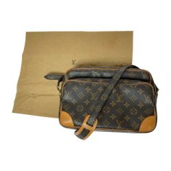 ◎◎ LOUIS VUITTON ルイヴィトン モノグラム ナイル ショルダーバッグ M45244 ブラウン Bランク