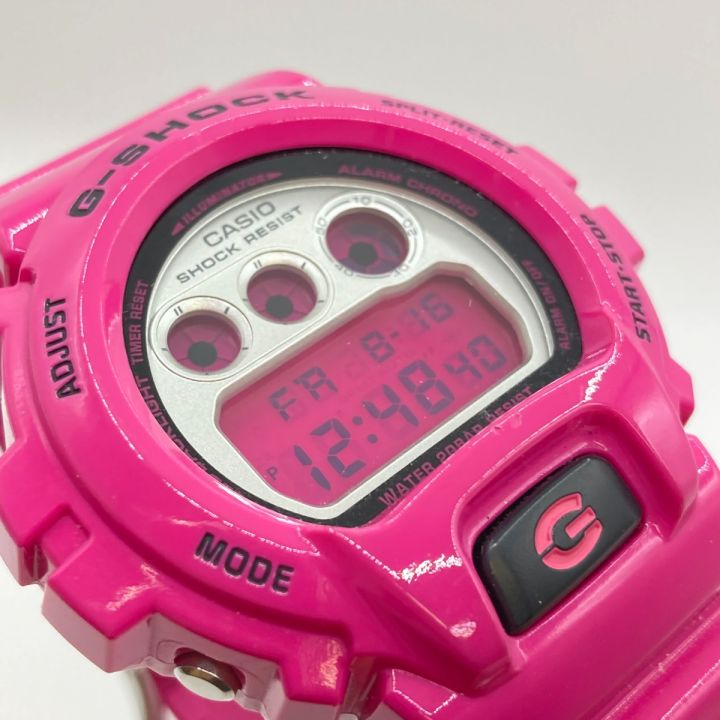 CASIO カシオ G-SHOCK ジーショック クォーツ 腕時計 ピンク DW-6900RCS-4JF 箱・取説｜中古｜なんでもリサイクルビッグバン