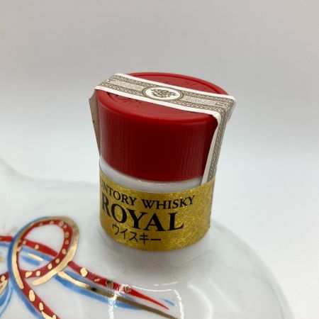【北海道内限定発送】 ROYAL サントリーローヤル ウイスキー 未歳 ボトル 干支 600ml 43% 2015年 陶器ボトル 未開栓